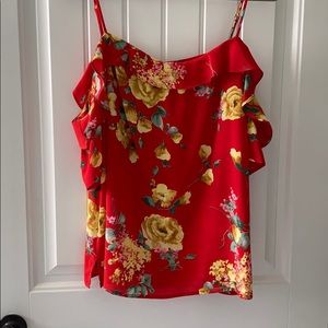 Cold shoulder blouse